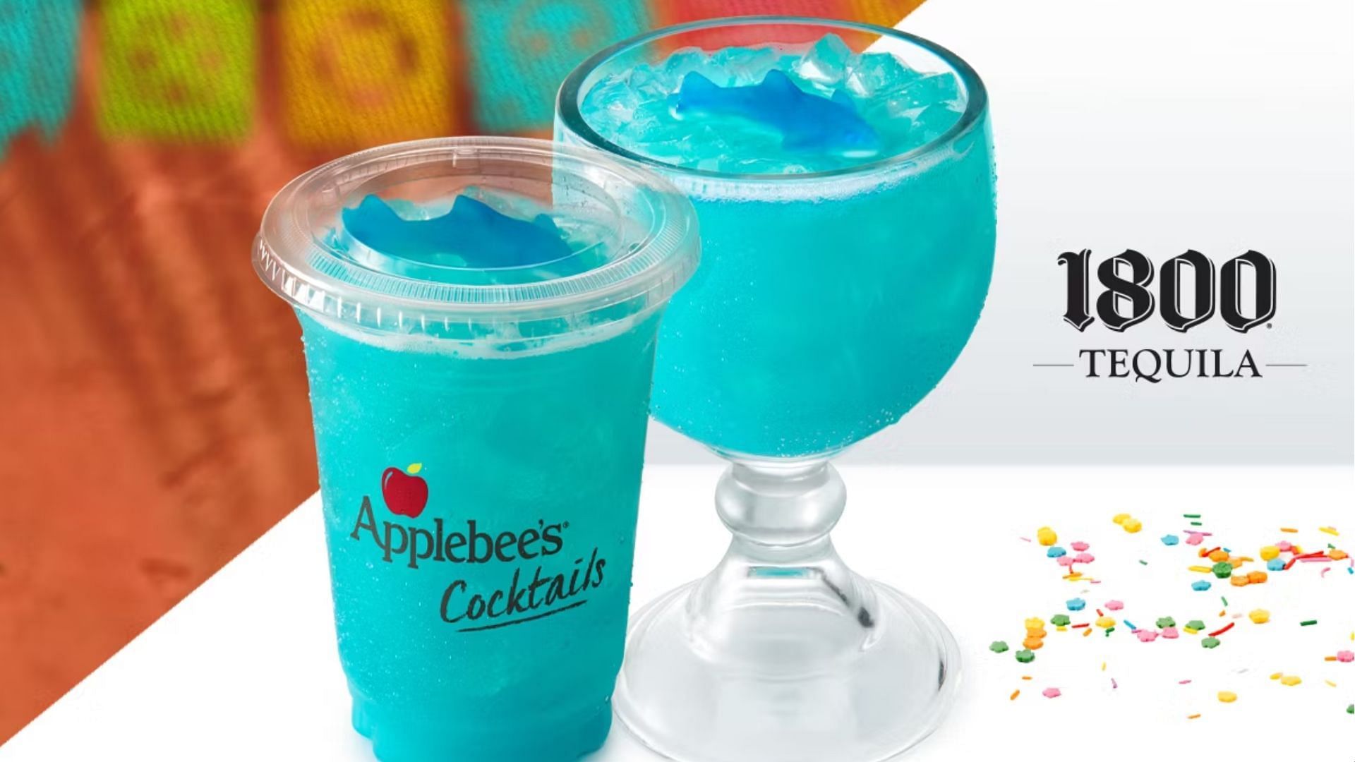 The new Spring drink, Tipsy Shark Mucho Cocktail (Image via Applebee’s)